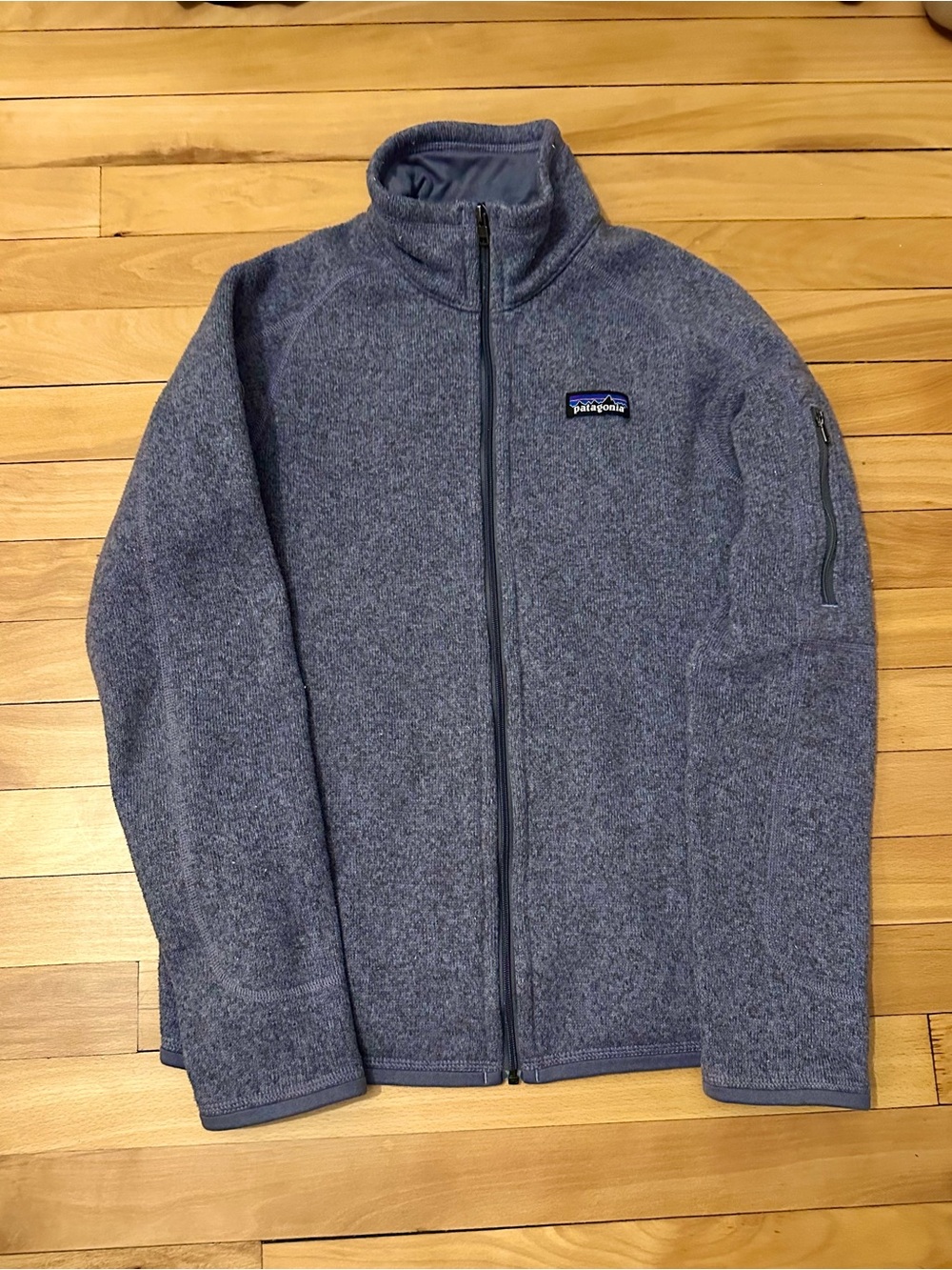 Patagonia Womens Lavender Better Sweater Fleece Jacket Small